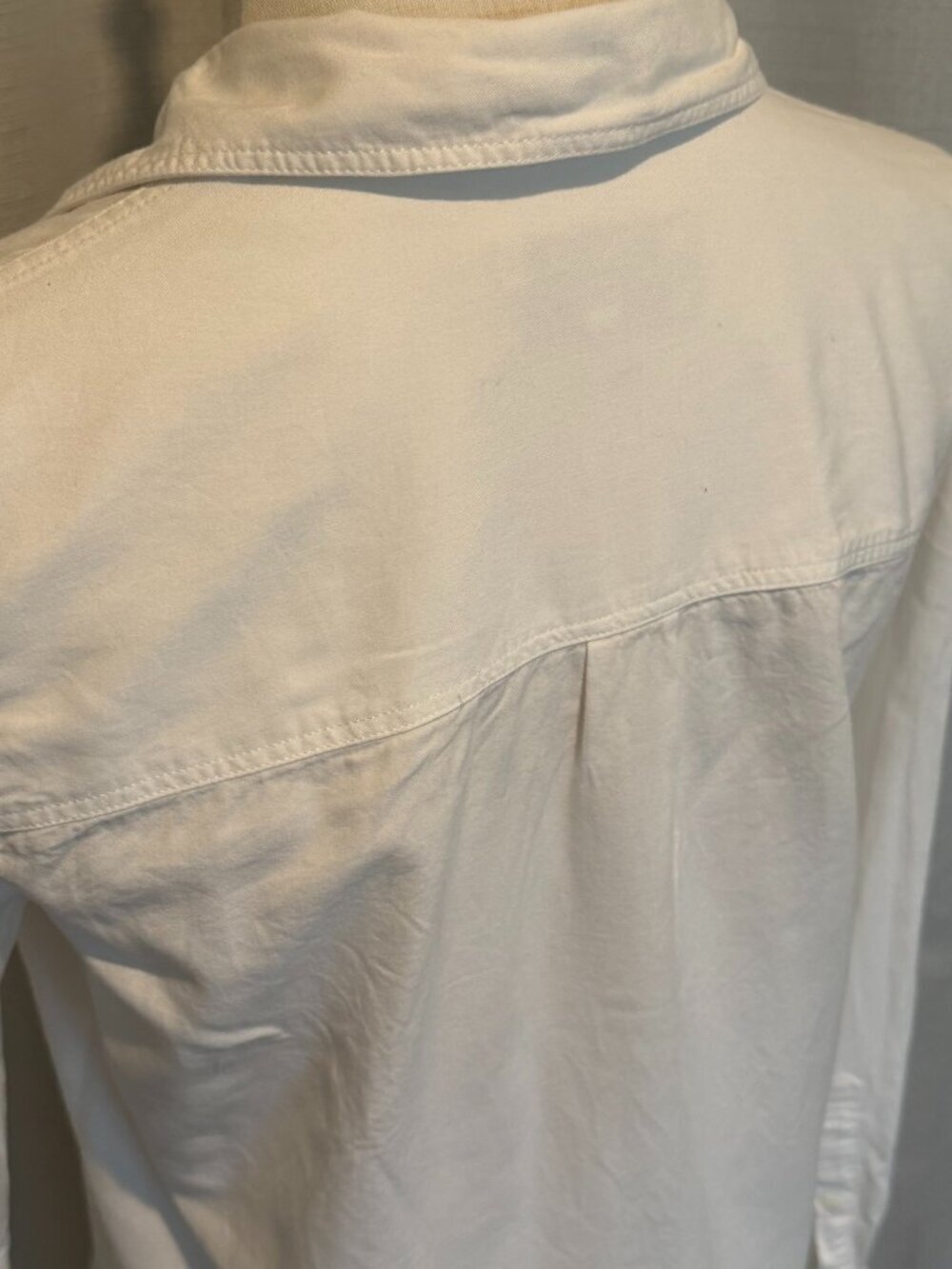 Madewell White Button-Down Shirt - Picture 6 of 9